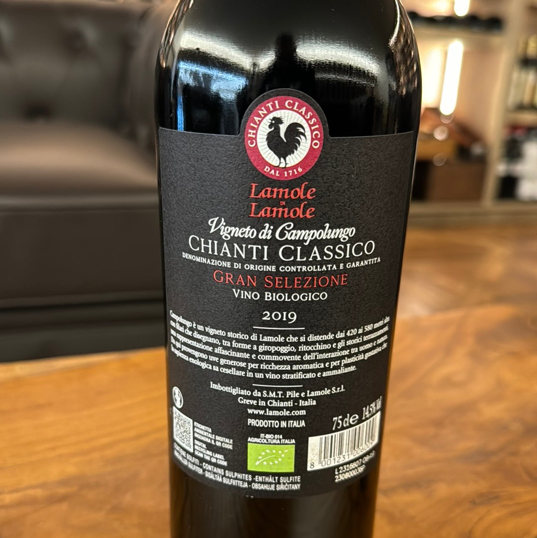 Vigneto di campo lungo Chianti classico 2019