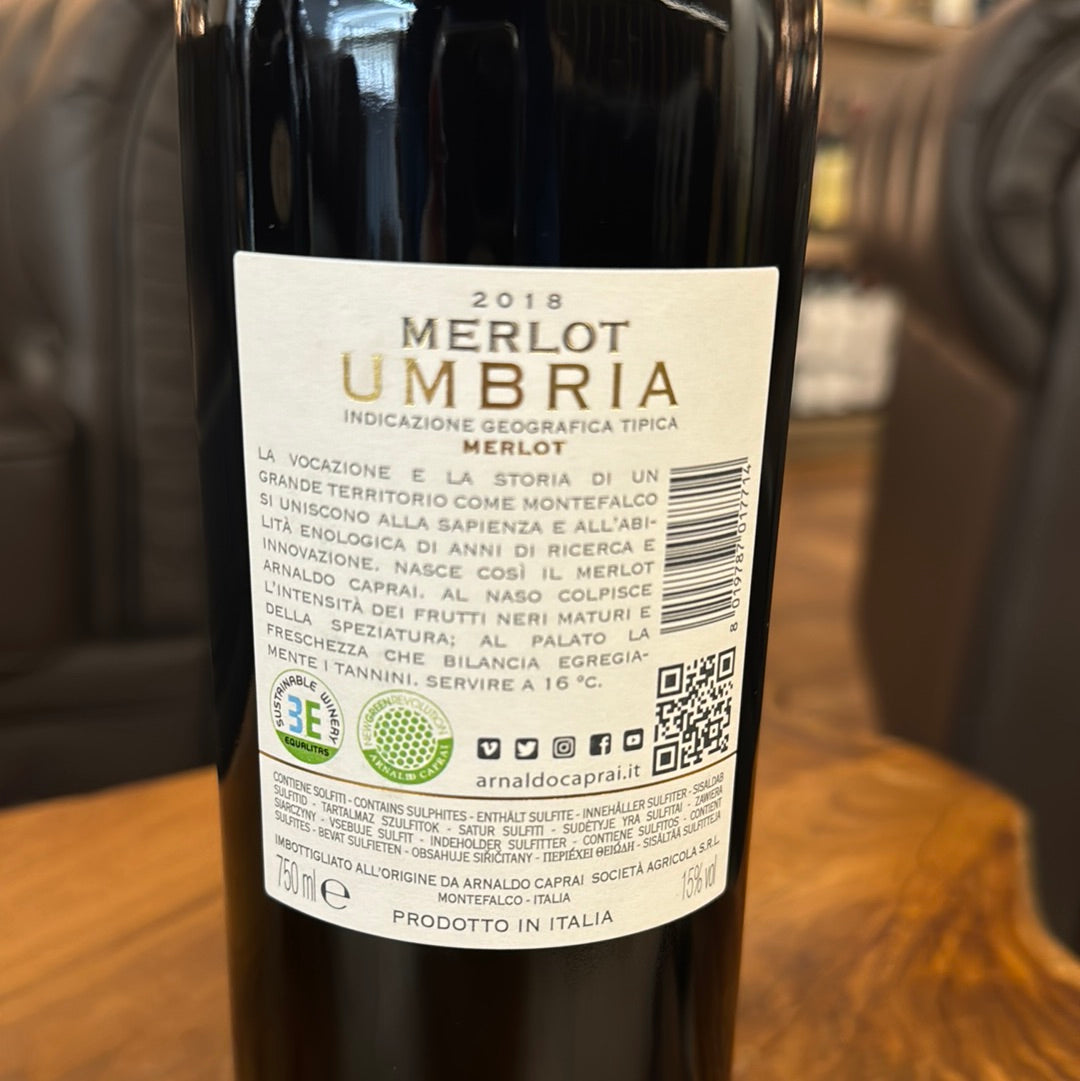 Arnaldo caprai merlot 2018