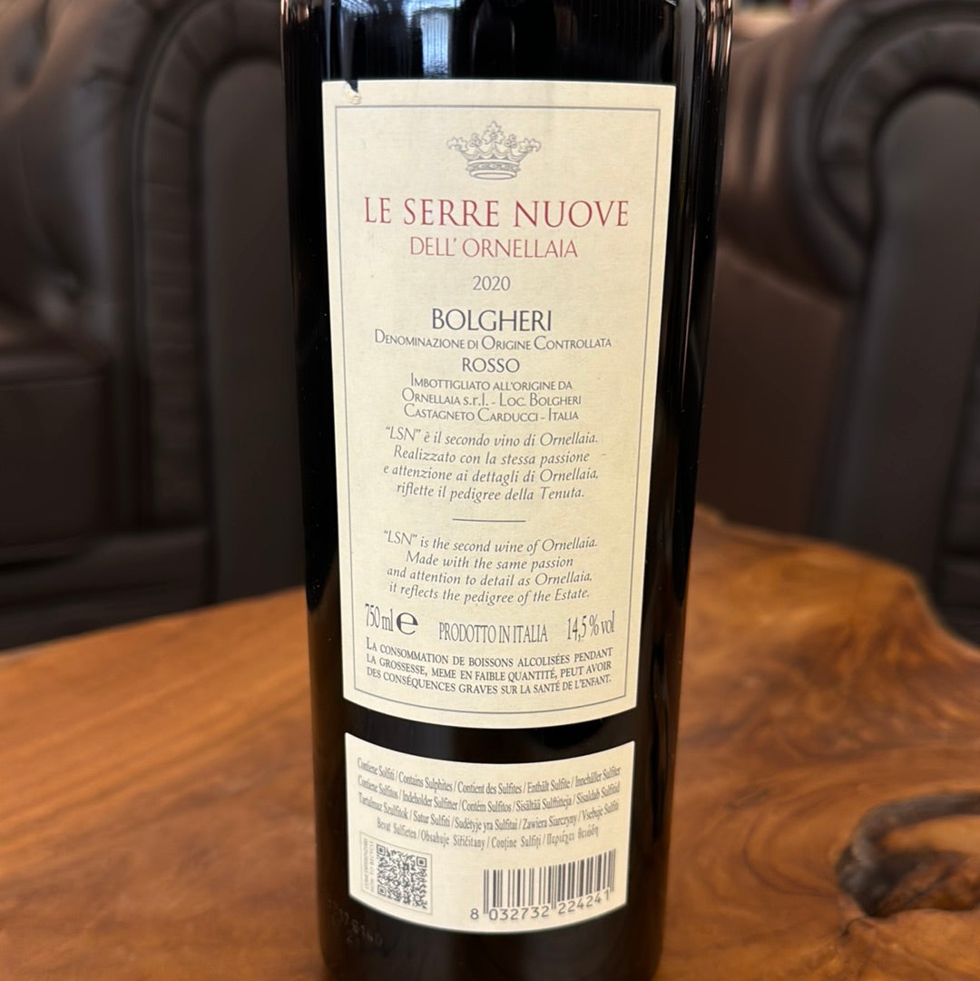 Serre nuove dell’ornellaia bolgheri 2020