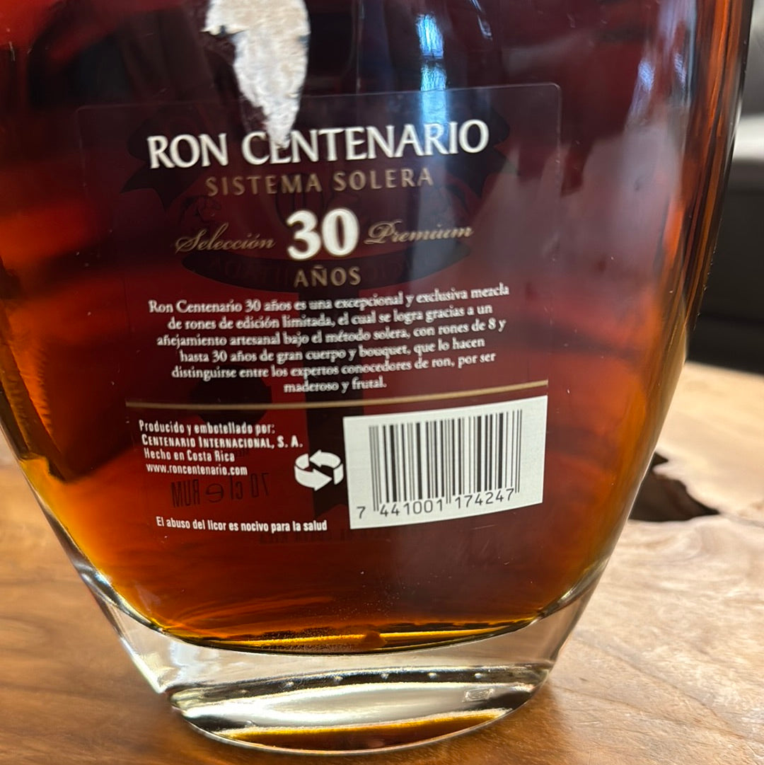 Ron centenario 30 anni edizione limitata