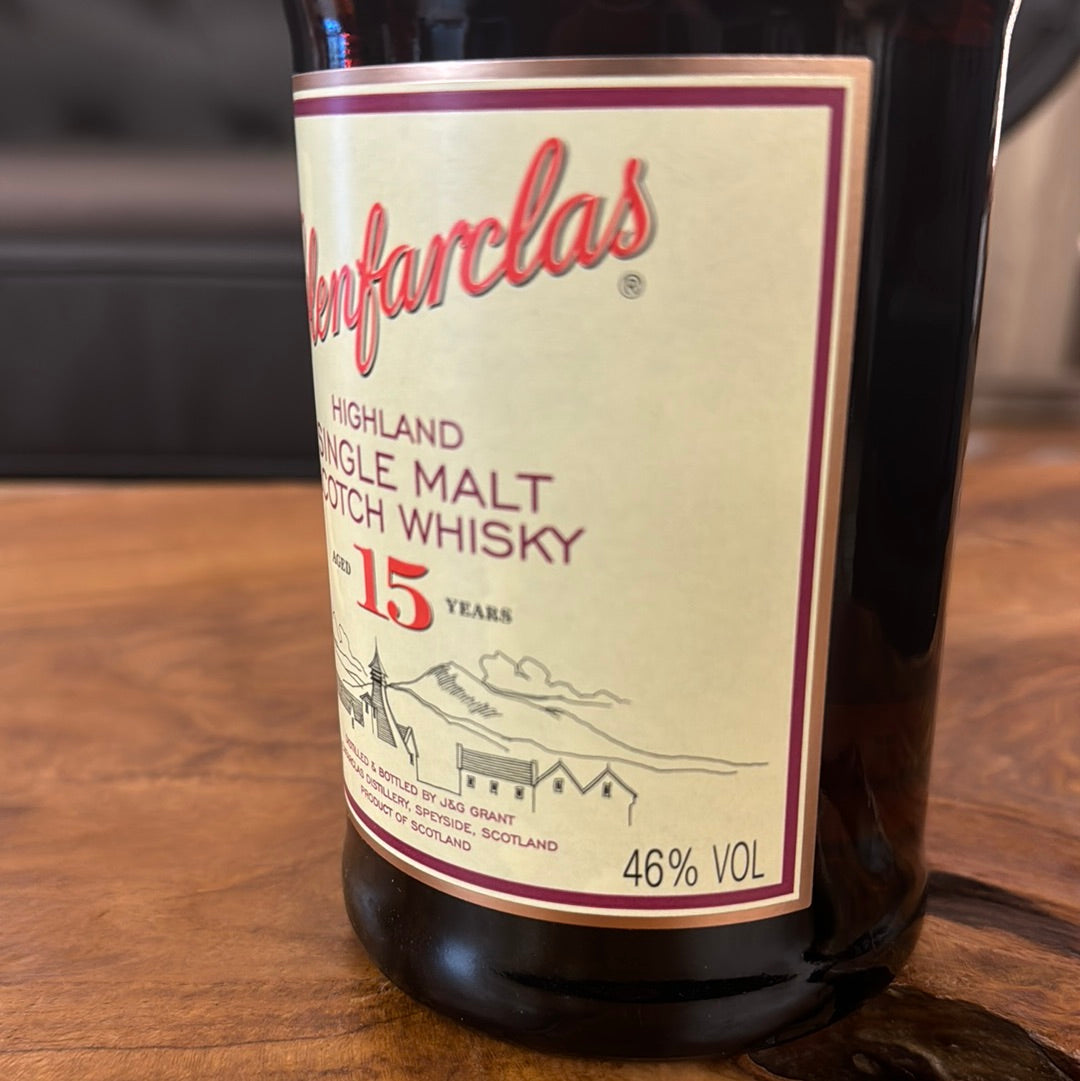 Whisky 15 anni glenfarclas