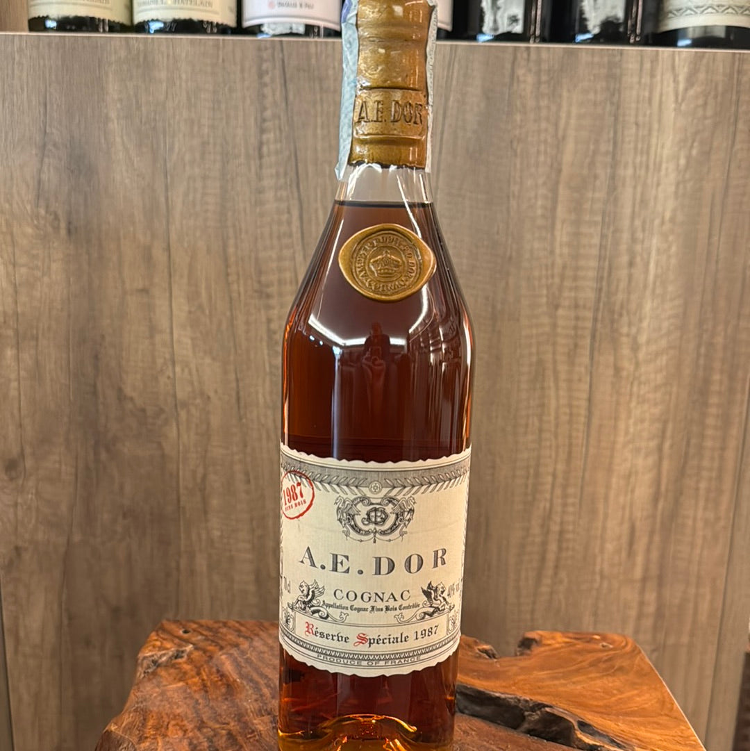 Cognac A. E. Dor reserbe speciale 1987