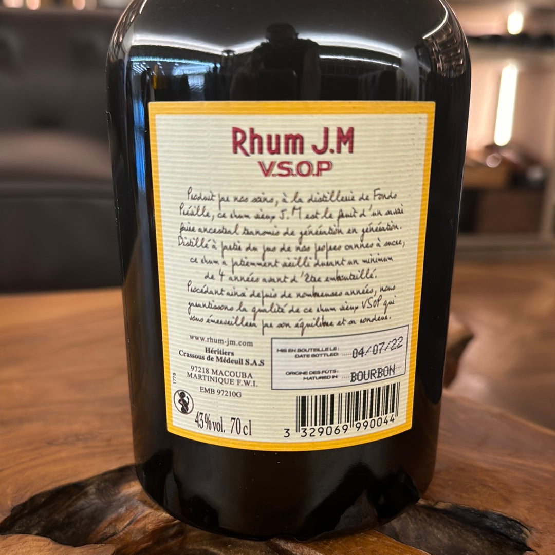 Rhum JM VSOP