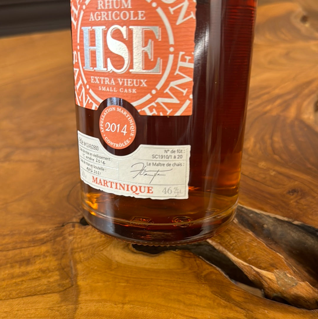 Rum agricole HSE extra vieux