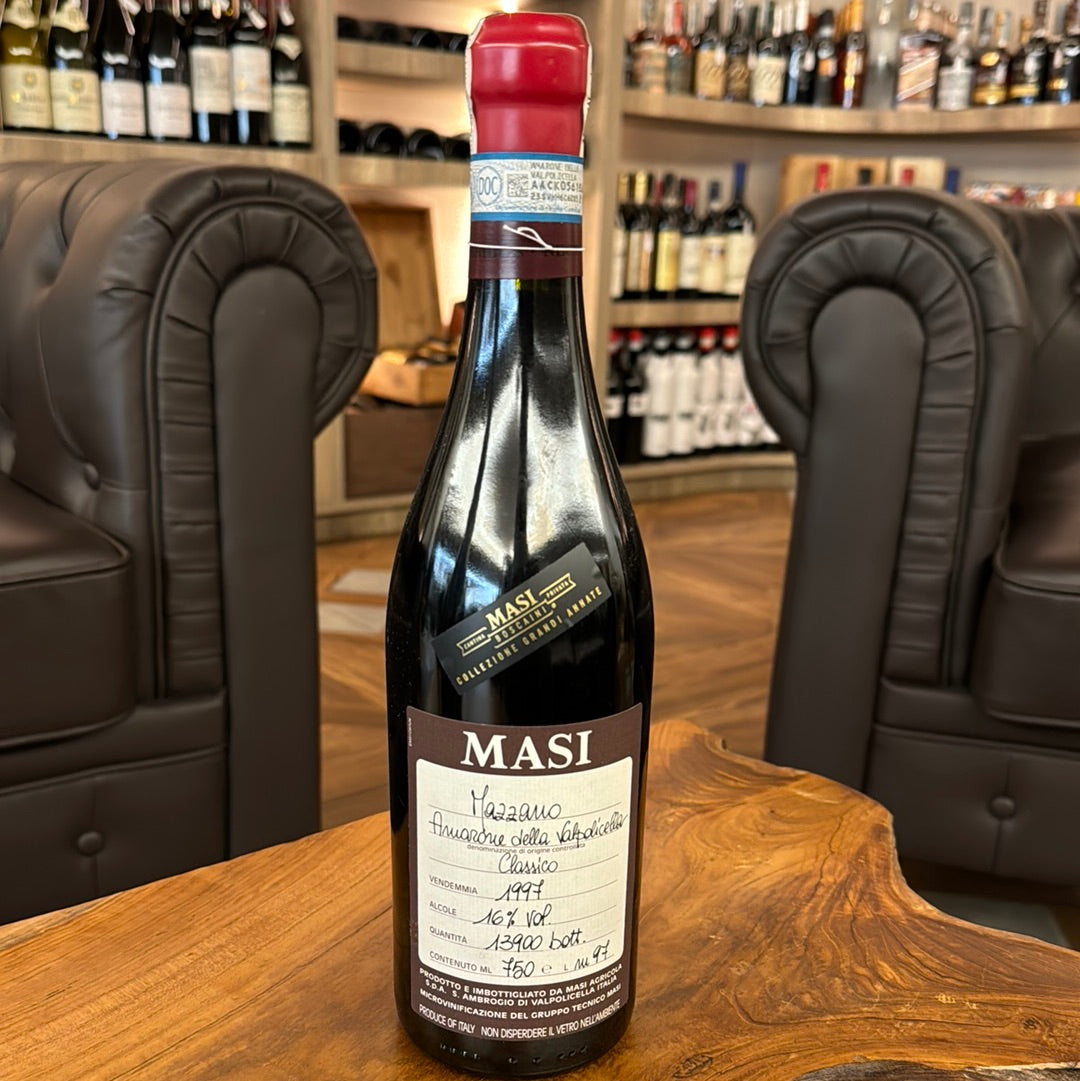 Amarone masi Mazzano grandi annate 1997