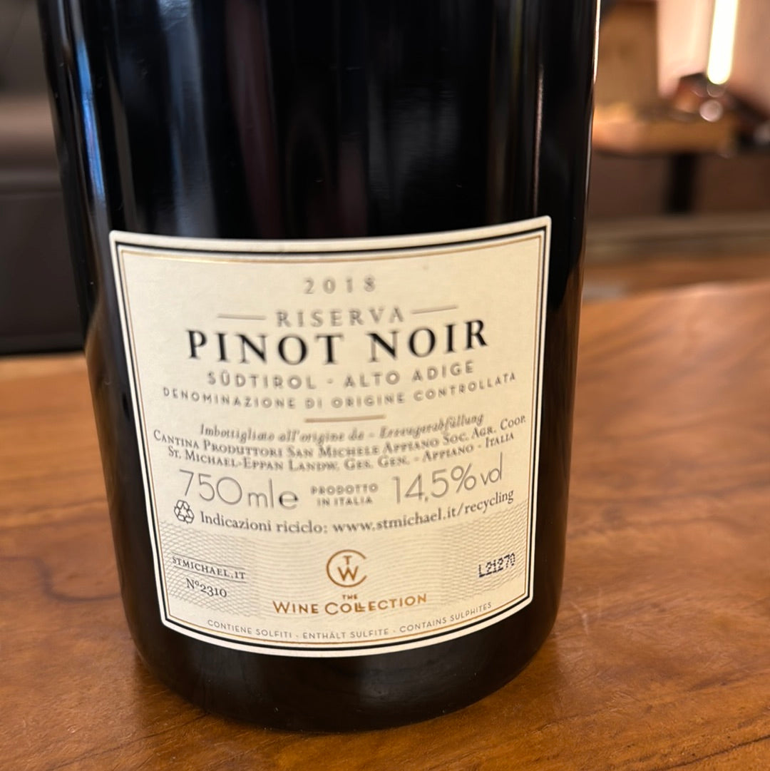 Pinot noir riserva St.Michael Eppan