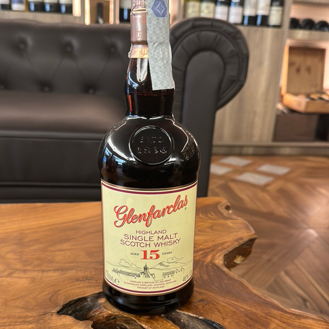 Whisky 15 anni glenfarclas