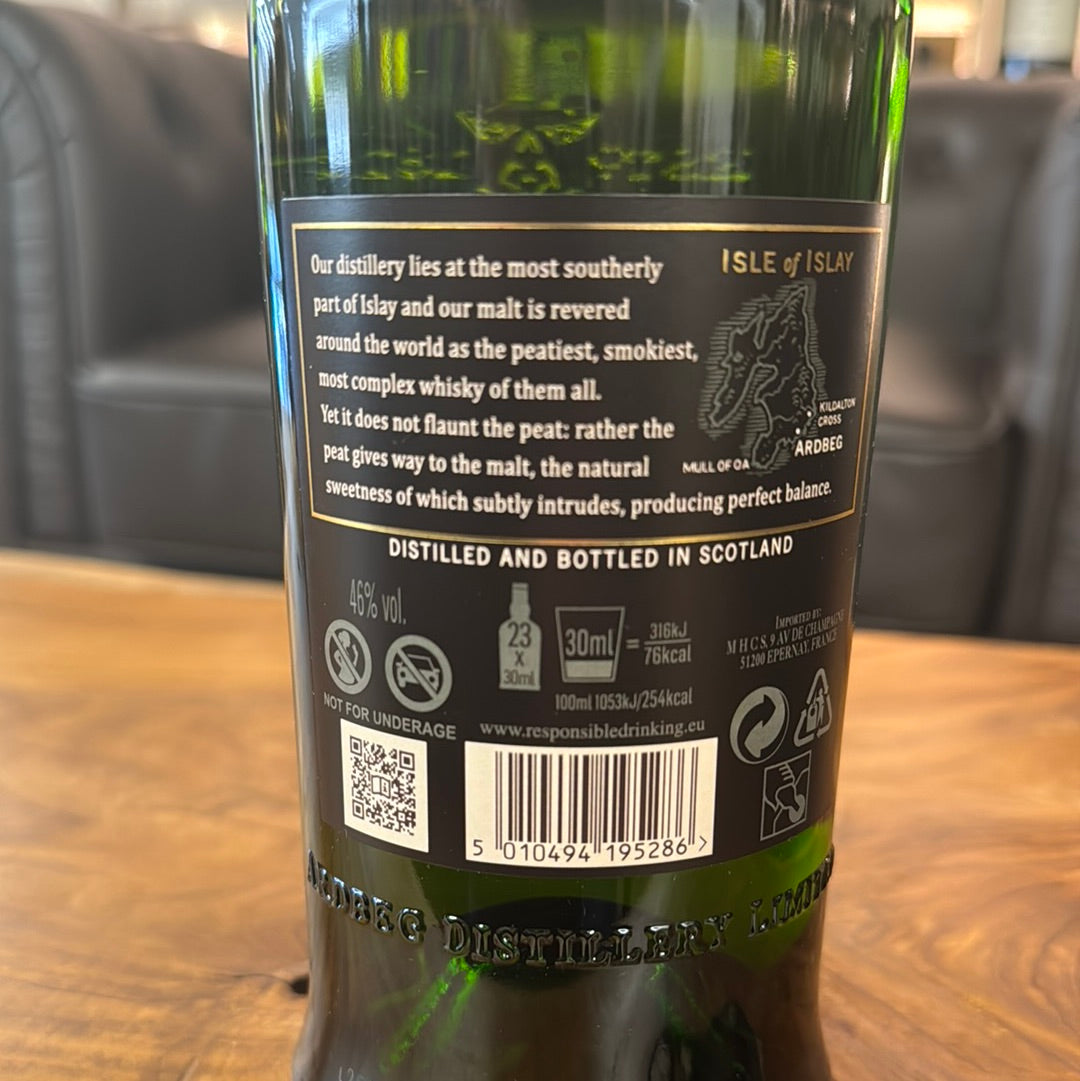 Whisky ardbeg 10 anni non filtrato