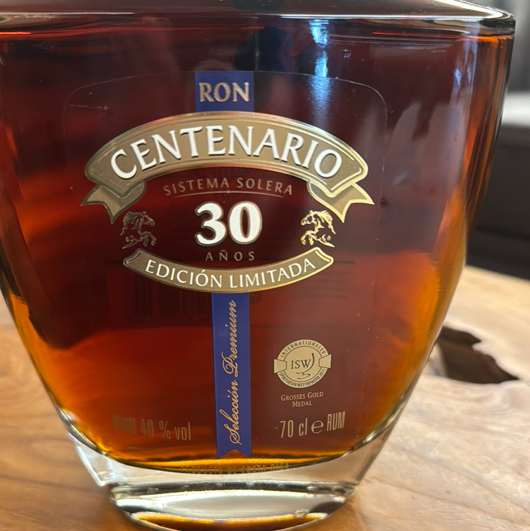 Ron centenario 30 anni edizione limitata