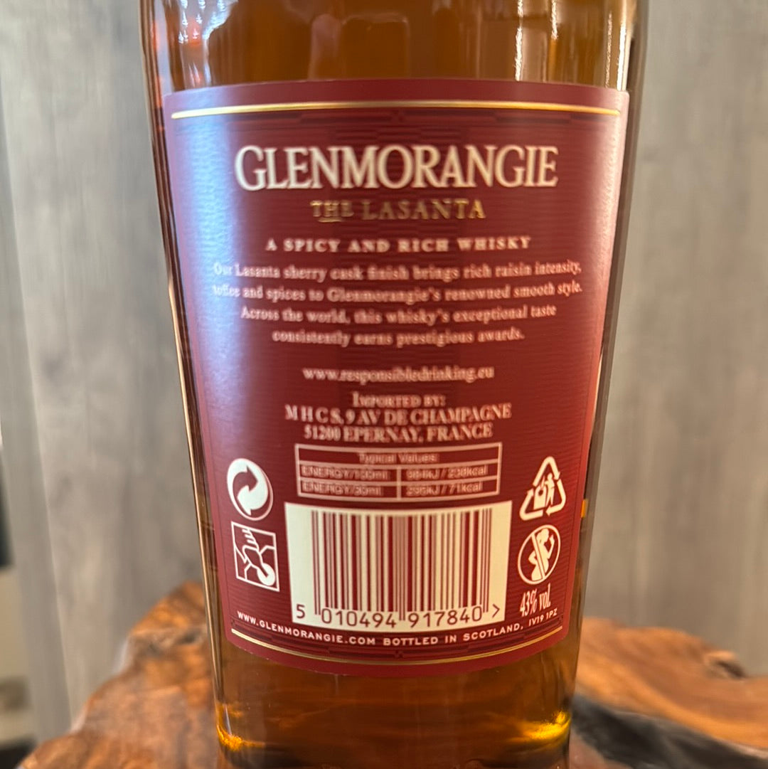 Glenmorangie the lasanta 12 years