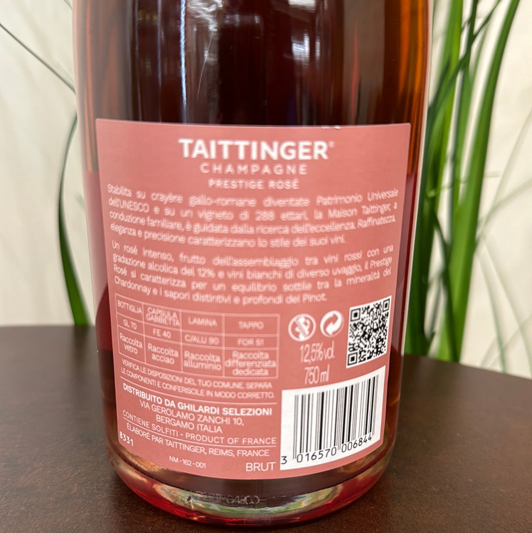 Taittinger prestige rose’