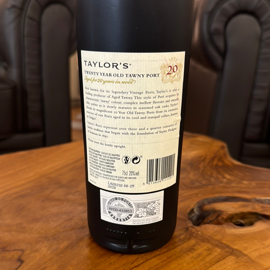 Taylor’s 20 year old tawny port