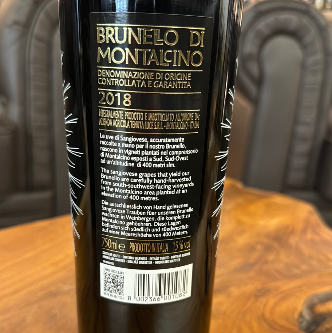 Brunello di Montalcino luce 2018