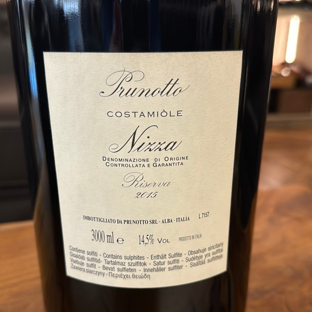 Brunotto costamiole riserva 2015 jeroboam litri 3