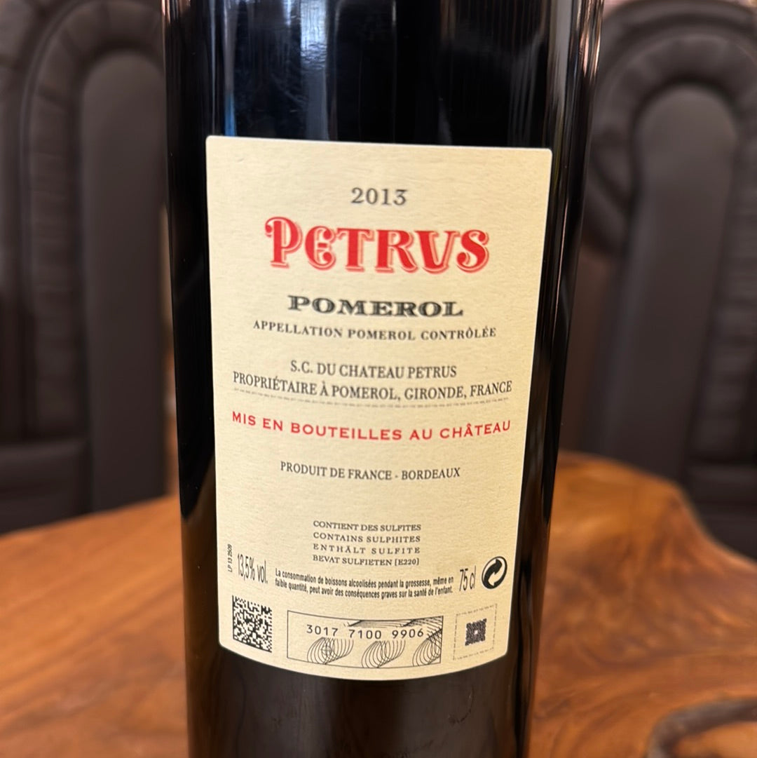 Petrus pomerol 2013 grand vin