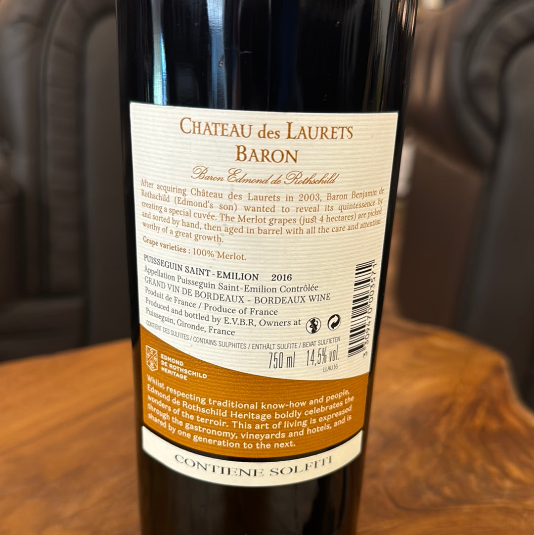 Chateau des laurets baron 2016