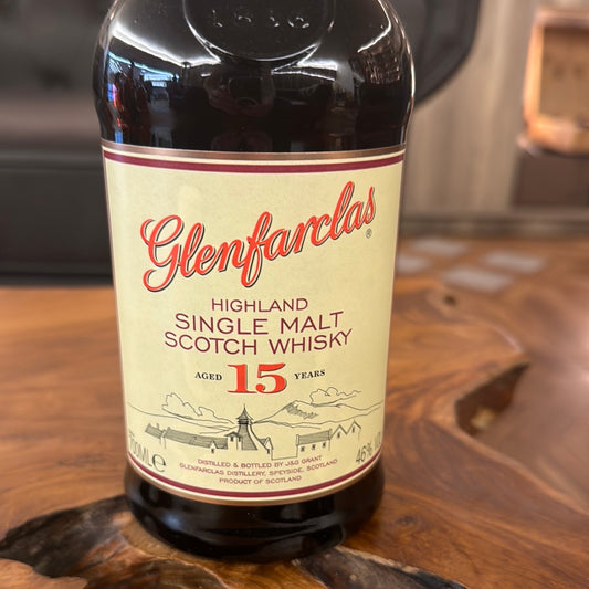 Whisky 15 anni glenfarclas